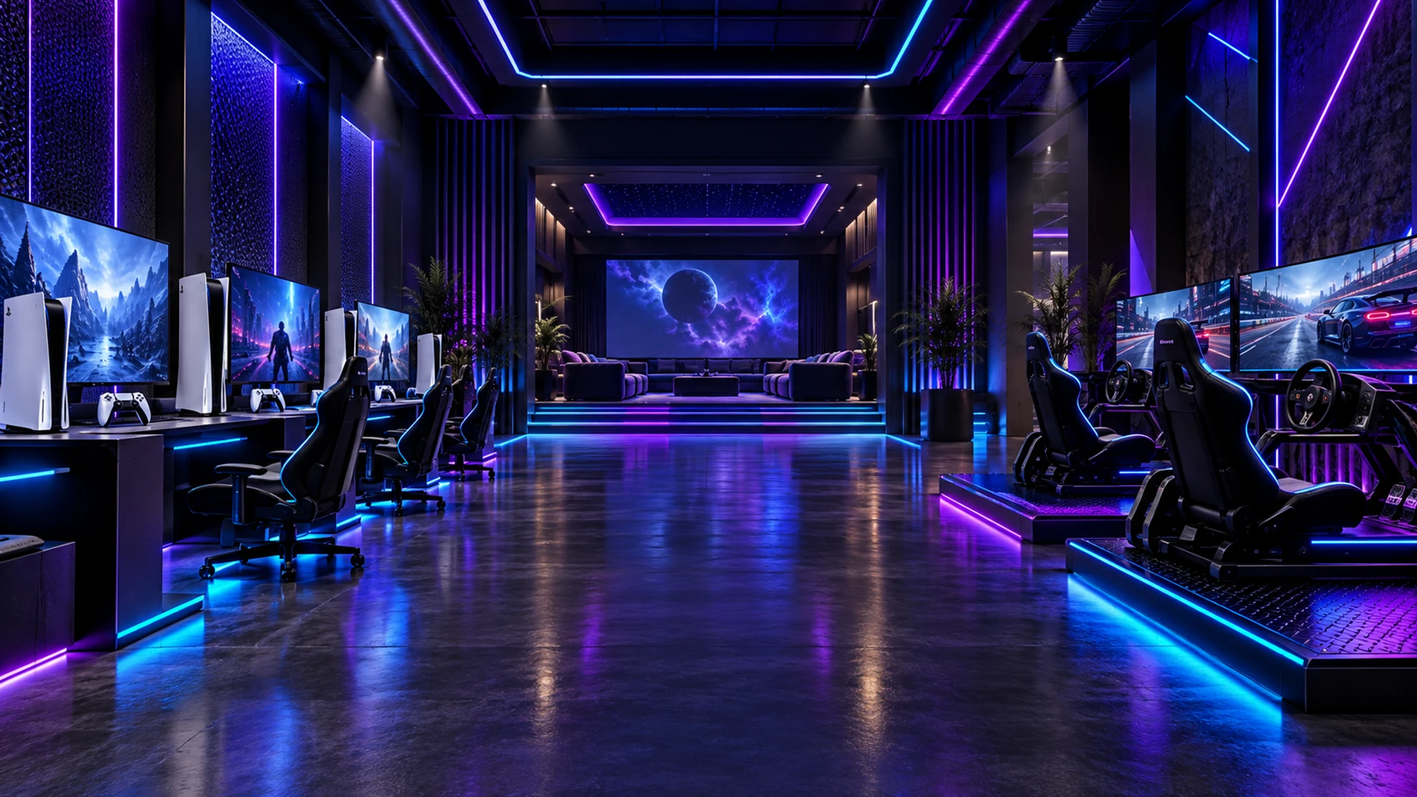 Games Grid gaming lounge